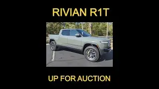 Rivian R1T up for auction