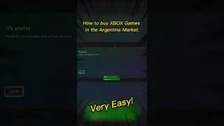 NEW! how to buy XBOX GAMES in the Argentina Market with MasterCard