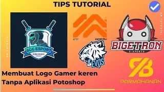 Cara Membuat Logo Gamer Esport Sendiri Tanpa Aplikasi dengan 1001 Template