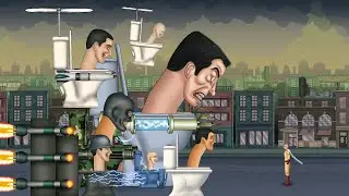 Saitama Vs Skibidi Toilet Boss,Skibidi Toilets Animation