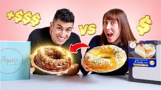 ROSCON CARO vs BARATO 🎄🍰 |  ¿CUAL es MEJOR?
