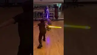 Where is this lightsaber choreography from? 🤔 #lightsaberduels #starwars #jedi