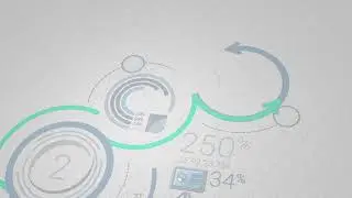 Infographic background in blue green colors