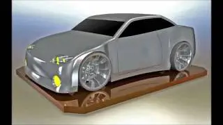 Building a Simple Car with Surfaces in SolidWorks 2011