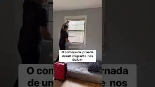 BRASILEIRO COMEÇANDO A VIDA NOS ESTADOS UNIDOS . #brasileirospelomundo #vidanoseua #estadosunidos