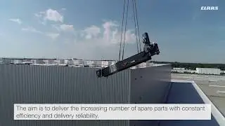 CSP construction site Hamm high bay warehouse installation 2019