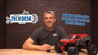 How to replace the steering servo in an Arrma Gorgon