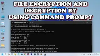 Ultimate Security: Encrypt & Decrypt Anything using Command Prompt