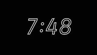 15 Minute Timer With Alarm   Workout Clock   Classroom Timer