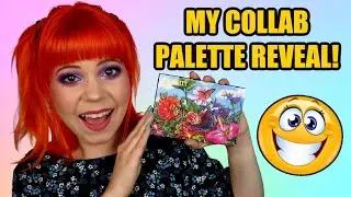 Annette x Menagerie collab reveal!! Introducing the Serenity eyeshadow palette 🦋 😀