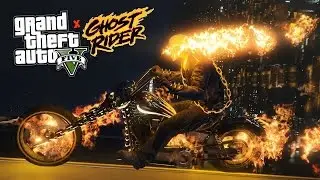 GTA V MODS-GHOST RIDER Mod