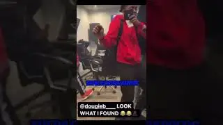 Dougie off a yerk going crazy