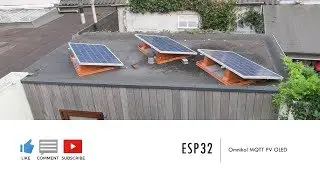 ESP32 | Omniksol Solar PV to MQTT gateway with OLED Display