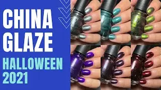 China Glaze Halloween 2021 Collection | Review & Swatches