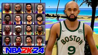 BEST Derrick White Face Creation in NBA 2k24!