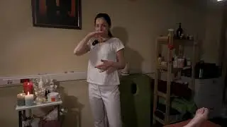 SPA massage Romantic trip back massage at home part 4