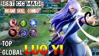 LUO YI TOP 1 GLOBAL GAMEPLAY 2020 | Luo Yi Best Build and Emblem 2020 - Mobile legends