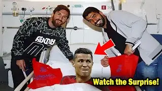 Breaking: Ronaldo breaks down in tears after being rushed to the hospital in critical condition 😢