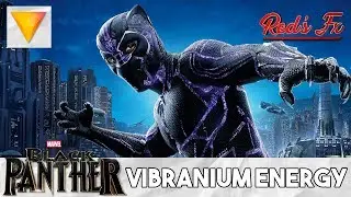 Black Panther Kinetic Energy Suit Effect Hitfilm Express Tutorial | Red's Fx