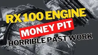 RX 100 Engine rebuild part 1(Disassembly)