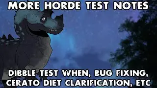 The Isle News Updates: More Horde Test Patch Notes, Cerato Diet, Other Tests, More