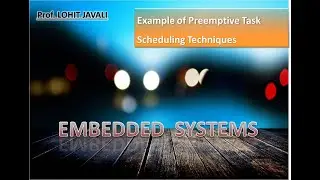 Example of Preemptive Task Scheduling Techniques