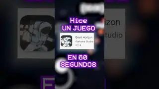Hago un JUEGO en 60 SEGUNDOS - EL JUEGO MAS DIFICIL DEL MUNDO