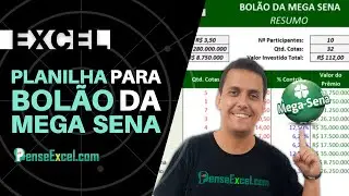 Planilha para Bolão da Mega Sena
