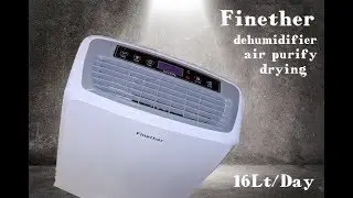 Finether  Air Dehumidifier 16L/D Αφυγραντήρας Finether