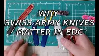 Swiss Army Knives EDC and Scale swap