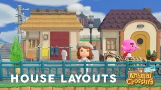 designing a residential district: house layout ideas in Animal Crossing | @imAnnaMolly
