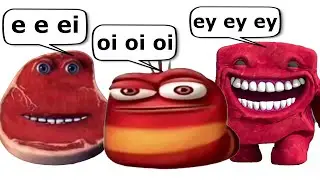 oi oi oi red larva vs e e ei i'm on vacation vs ei ei ei estoy de vacaciones 2