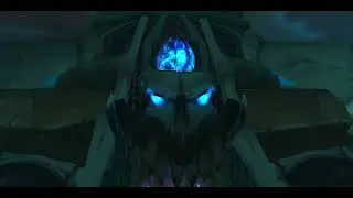 World of Warcraft Wrath of The Lich King Classic Death Knight Character Creation + Intro Cutscene