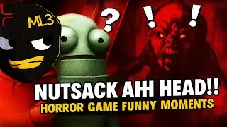 NUTSACK AHH HEAD [REPO] HORROR GAME FUNNY MOMENTS
