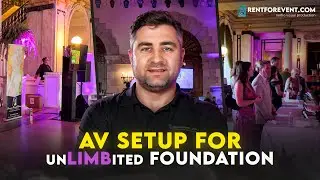 Full Audiovisual Setup for Unlimbited Foundation