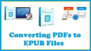 Converting PDFs to EPUB Files