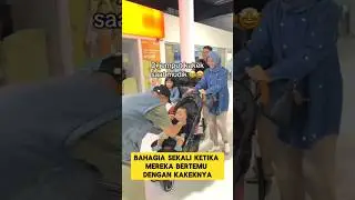 touching moment when grandfather meets his grandson ‼️‼️ 