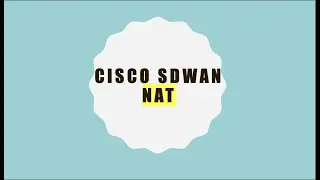 Cisco SDWAN on EVE-NG: NAT