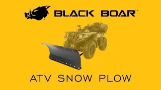 Black Boar ATV Snow Plow