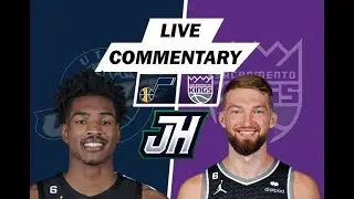 Utah Jazz vs Sacramento Kings NBA Livestream Reaction and Play by Play