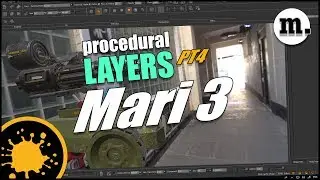 Mari Layers :  procedural texturing tutorial | Introduction to Mari 3
