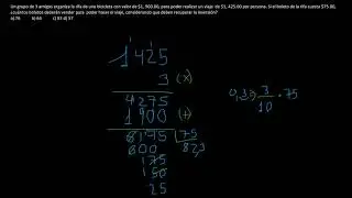 problema cuatro operaciones 1108