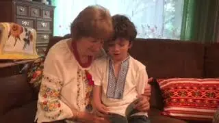 Watch 9-Year-Old Dedicate Book & Audiobook to Immigrant Grandma from Ukraine