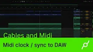 Midi clock / sync to DAW