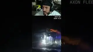 40,000 pound truck slams into police 🤯