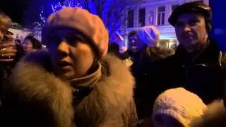 Крым. Референдум. Жители Симферополя празднуют
