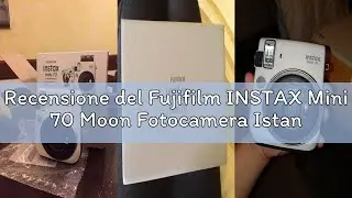 Recensione del Fujifilm INSTAX Mini 70 Moon Fotocamera Istantanea per Stampe Formato 62x46 mm, Bianc