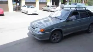 Установка глушителя на автомобиль ВАЗ 2114