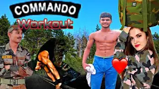 COMMANDO WORKOUT HARD CHALLENGE 💪 💯  DUSYANT RAJPUT #commando #fitness #fitnessgym #gym