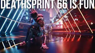 Ultraviolent Mario Kart meets Ghostrunner without the karts - DeathSprint 66 Playtest